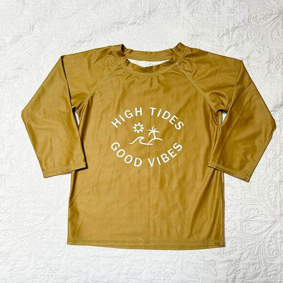 Rylee + Cru Swim Rash Guard Size 10/12 - Picture 2 of 5